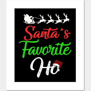 Santa's Favorite Ho Posters and Art